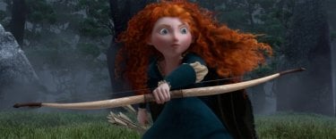 Brave - Coraggiosa e ribelle: una bella immagine di Merida con il suo arco tratta dal film