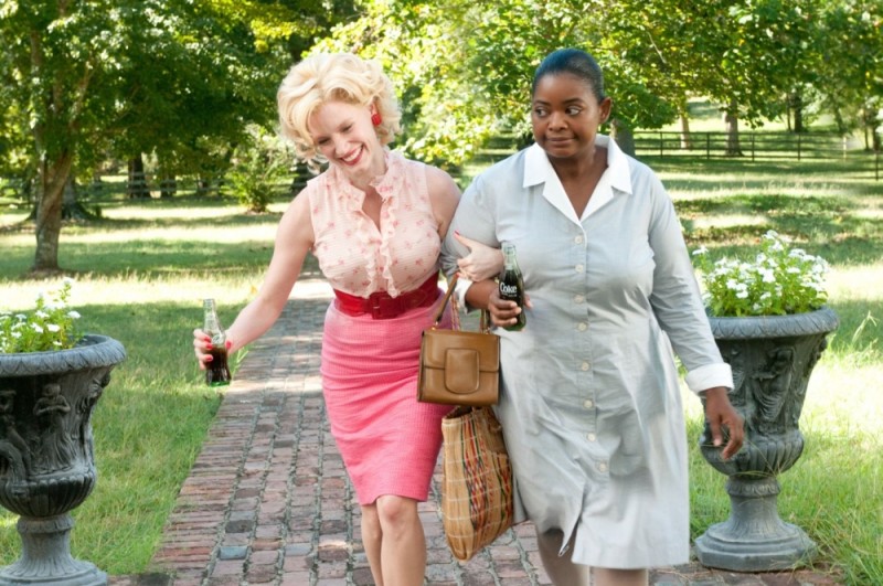 Jessica Chastain e Octavia Spencer in una scena di The Help
