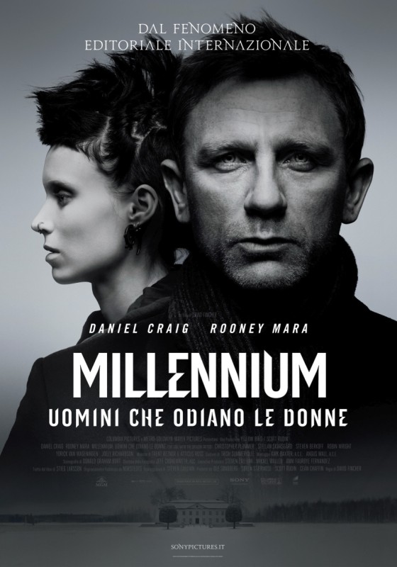 Millennium Uomini Che Odiano Le Donne La Locandina Italiana Del Film 223629