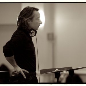 Paolo Vivaldi in sala di registrazione