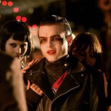 Alden Ehrenreich in versione dark in una scena dello spettrale Twixt