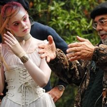 Francis Ford Coppola ed Elle Fanning sul set di Twixt