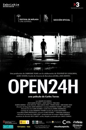 Open 24h: la locandina del film