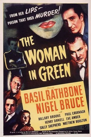 La donna in verde - la locandina