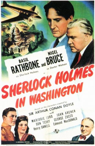Sherlock Holmes in Washington - locandina