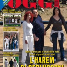 Silvio Berlusconi in copertina su Oggi, con Angela Sozio