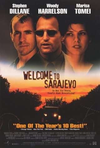 Benvenuti a Sarajevo: la locandina del film