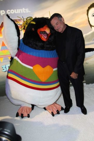 Happy Feet 2: Robin Williams alla première londinese