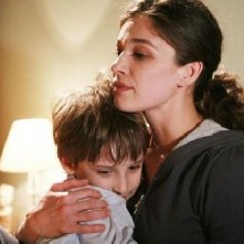 Sarò Sempre tuo padre: Dario Fiorica ed Ana Caterina Morariu in una scena della fiction