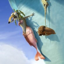 Scrat in una delle prime immagini di Ice Age 4 - Continental Drift
