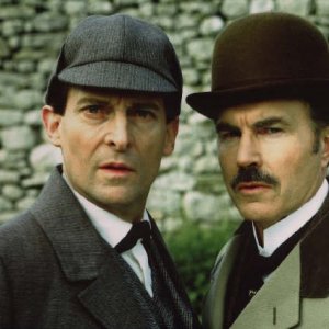 The Adventures of Sherlock Holmes: Jeremy Brett e David Burke