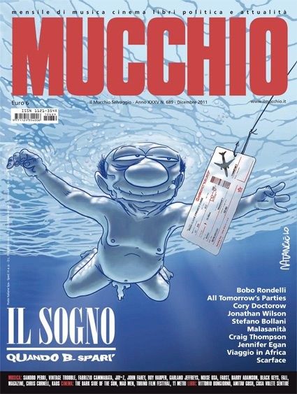 Una Caricatura Di Silvio Berlusconi In Copertina Su Il Mucchio Selvaggio Che Richiama La Cover Di Ne 223955