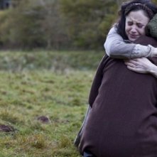 Andrea Riseborough in una scena di Resistance