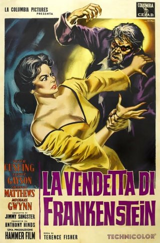 La vendetta di Frankenstein: Locandina italiana del film 
