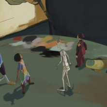 Le tableau: una scena del cartoon francese del 2011