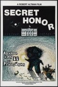 Secret Honor: la locandina del film