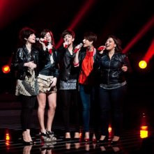 X-Factor 5: Le 5 durante lo scontro finale della seconda puntata