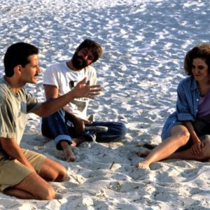 Che mi dici di Willy? - Campbell Scott, Stephen Caffrey e Mary-Louise Parker in una scena