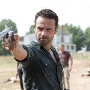 The Walking Dead: Andrew Lincoln in una scena dell'episodio Muore la speranza