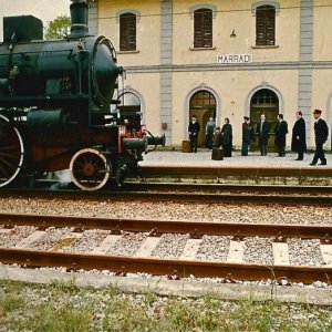 Il più lungo giorno: scenografia della stazione di Marradi realizzata da Giuseppe Pirrotta