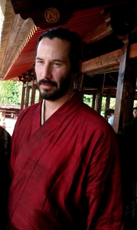 Keanu Reeves In Kimono Sul Set Di 47 Ronin 224145