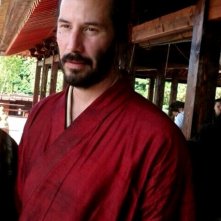 Keanu Reeves in kimono sul set di 47 Ronin
