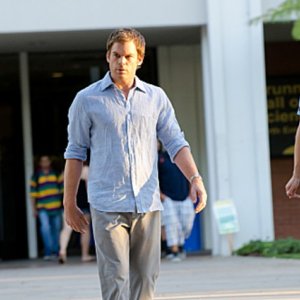 Dexter: Michael C. Hall nell'episodio Get Gellar