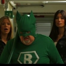 Le veline Costanza Caracciolo e Federica Nargi con Massimo Bosso in Capitan Basilico 2