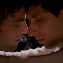 Patrick Wilson con Ben Shenkman nella miniserie Angels in America