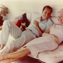 Rock Hudson e Doris Day in un momento di relax