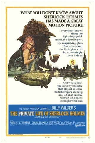 Vita privata di Sherlock Holmes: la locandina del film