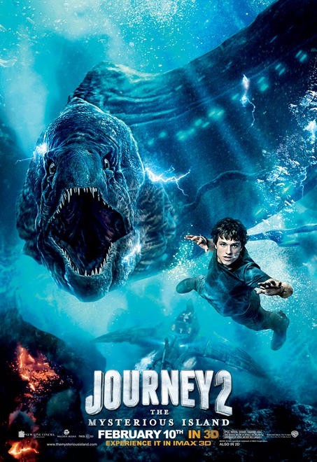 Journey 2 The Mysterious Island Character Poster Per Josh Hutcherson 224594