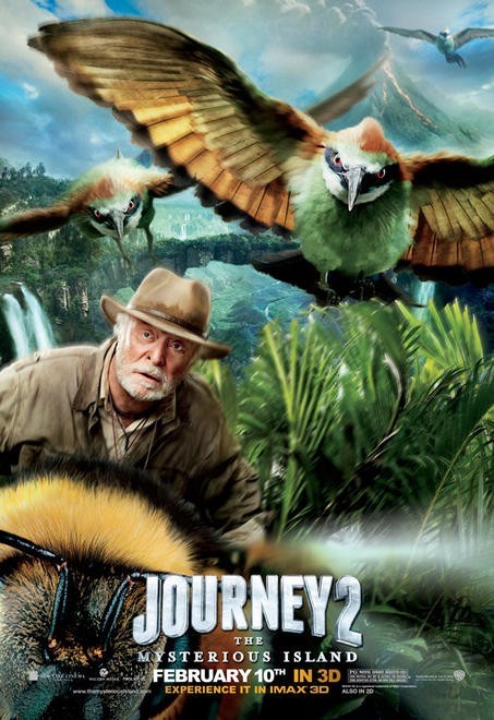 Journey 2 The Mysterious Island Character Poster Per Michael Caine 224595