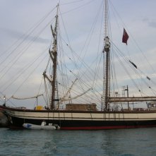La Duchessa di Langeais - la  scenografia della nave realizzata da G. Pirrotta.