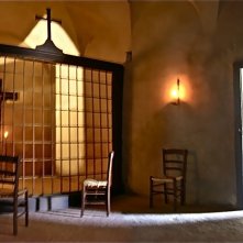 La Duchessa di Langeais - scenografia del parlatoio delle monache realizzata da G. Perrotta