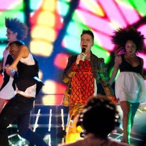 X-Factor 5: un momento dell'esibizione di Davide Papasidero nella terza puntata