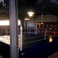 Film TV - Il Bambino Della Domenica - scenografia sala boxing realizzata da Giuseppe Perrotta.