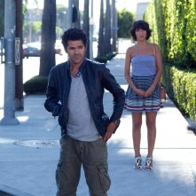 Hollywoo: Jamel Debbouze e Florence Foresti in una scena del film