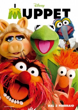 I Muppet: la locandina italiana del film