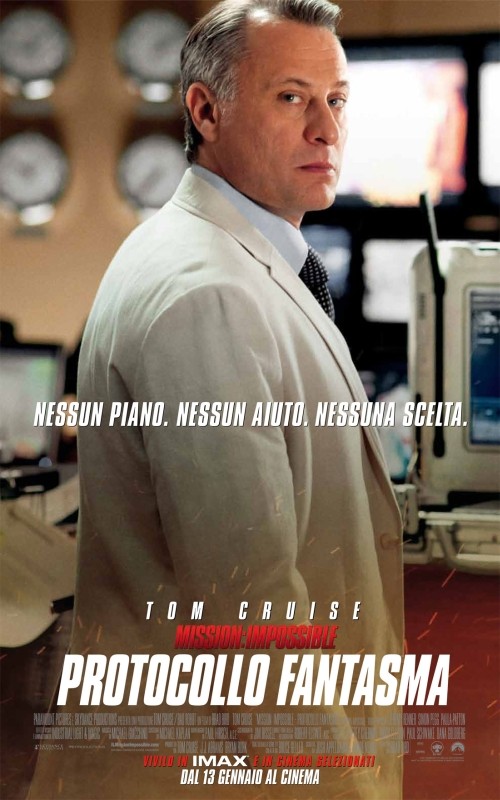 Michael Nyqvist Nel Character Poster Italiano Di Mission Impossible Protocollo Fantasma 224826
