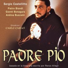 Padre Pio - locandina della fiction televisiva con Castellitto.