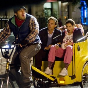 Capodanno a New York: Jessica Biel con Seth Meyers in una scena della commedia