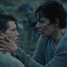 Franck Falise e Maia Morgenstern ne La Fin du silence