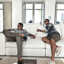 Luca Bizzarri e Paolo Kessisoglu in una scena della commedia Immaturi - Il viaggio