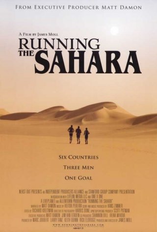 Running the Sahara: la locandina del film