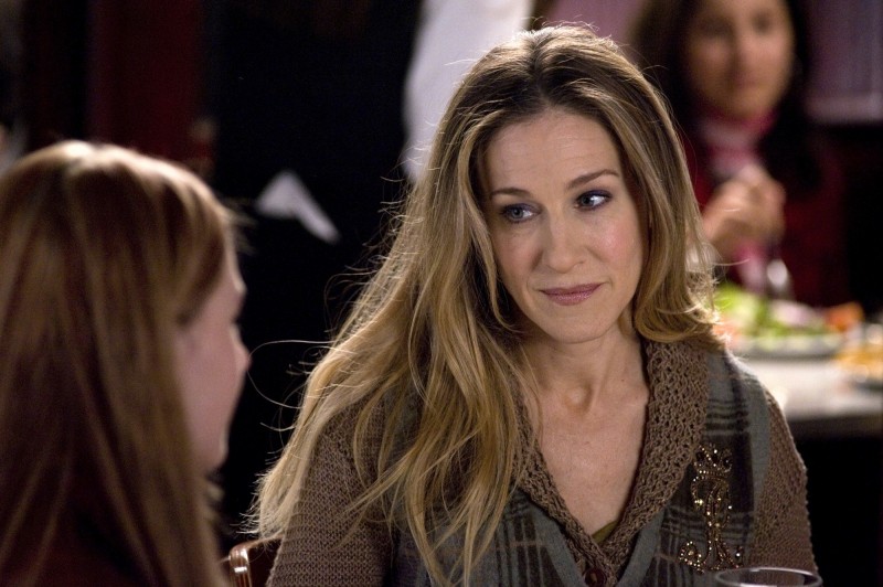 Sarah Jessica Parker in una scena di Capodanno a New York