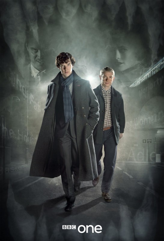 Sherlock Martin Freeman E Benedict Cumberbatch In Una Prima Immagine Promozionale Della Stagione 2 225292