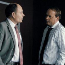 De bon matin: Jean-Pierre Darroussin in una scena tratta dal film insieme a Xavier Beauvois