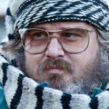 Il comandante e la cicogna: Giuseppe Battiston in una scena del film