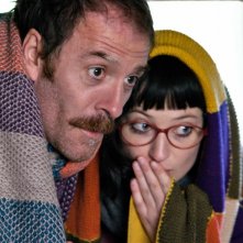 Il comandante e la cicogna: Valerio Mastandrea e Alba Rohrwacher in una scena del film